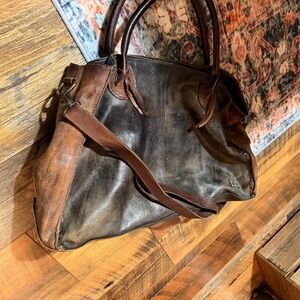 Bed Stu Rockaway Large Handmade Leather Tote